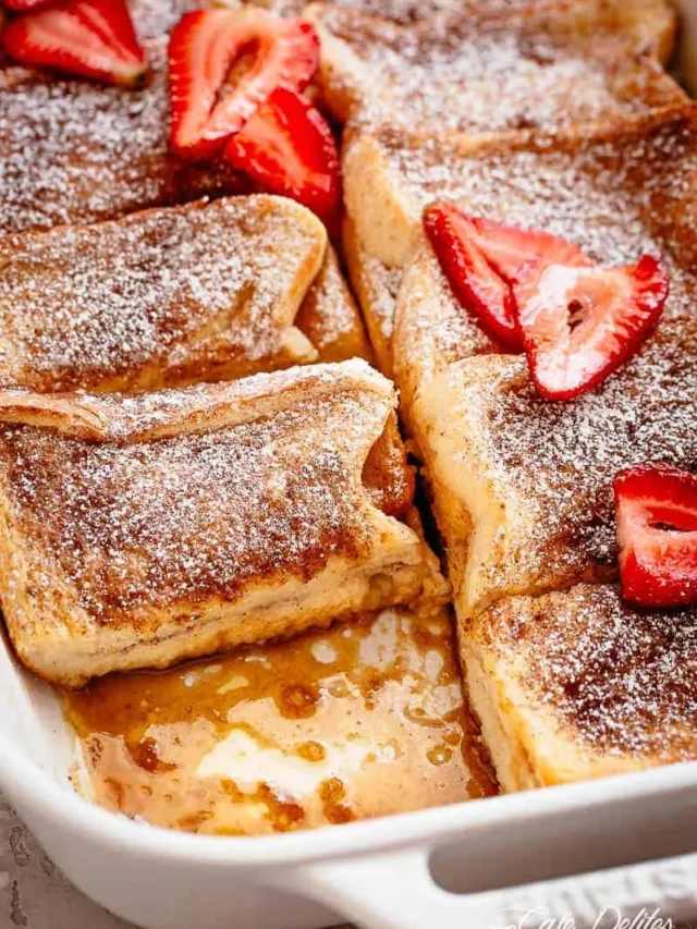 FRENCH TOAST CASSEROLE RECIPE