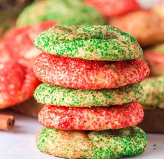 CHRISTMAS SNICKER-DOODLES RECIPE