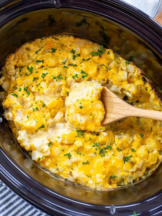 CROCK POT HASH-BROWN CASSEROLE RECIPE