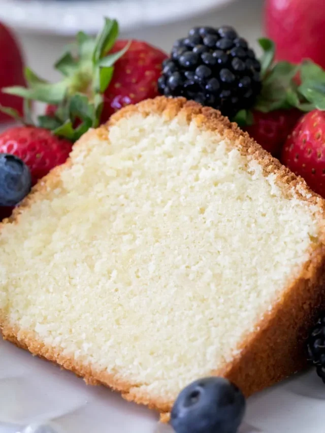 POUND CAKE RECIPE