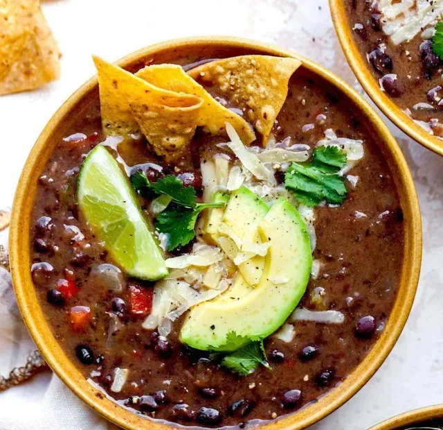 BLACK BEAN SOUP RECIPE