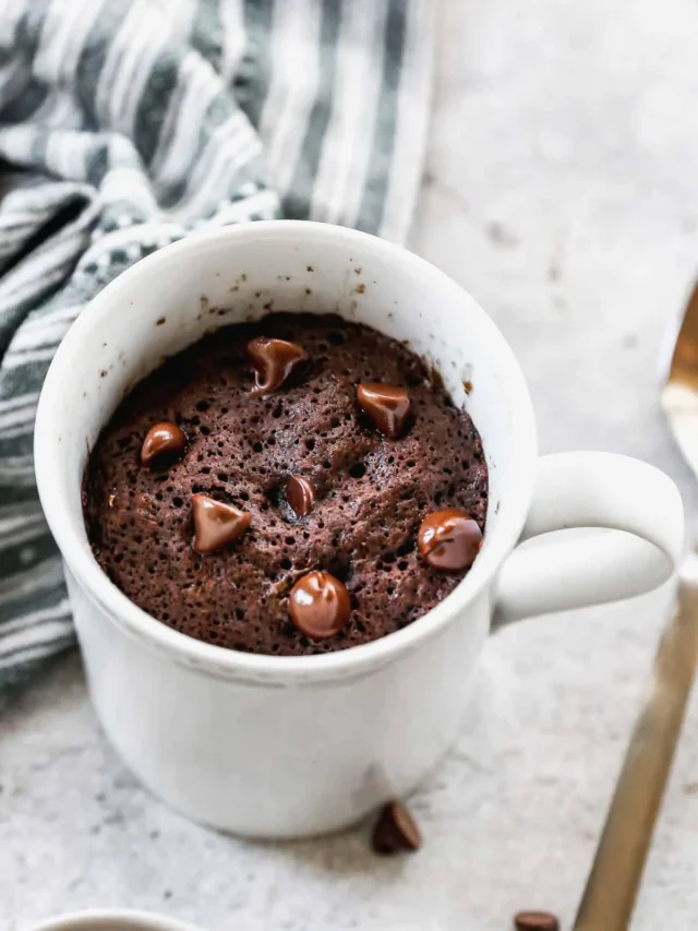 MUG CAKE RECIPE