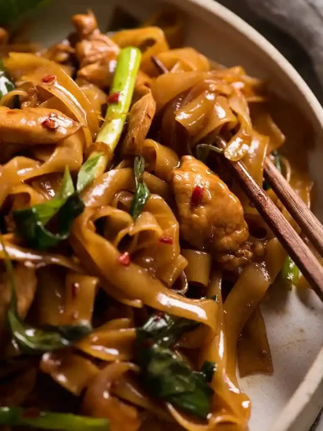 DRUNKEN NOODLES RECIPE