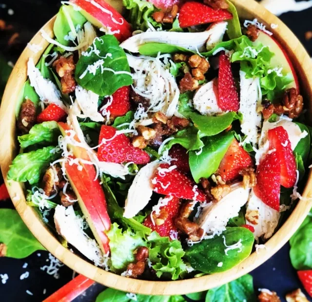 STRAWBERRY HARVEST SALAD RECIPE