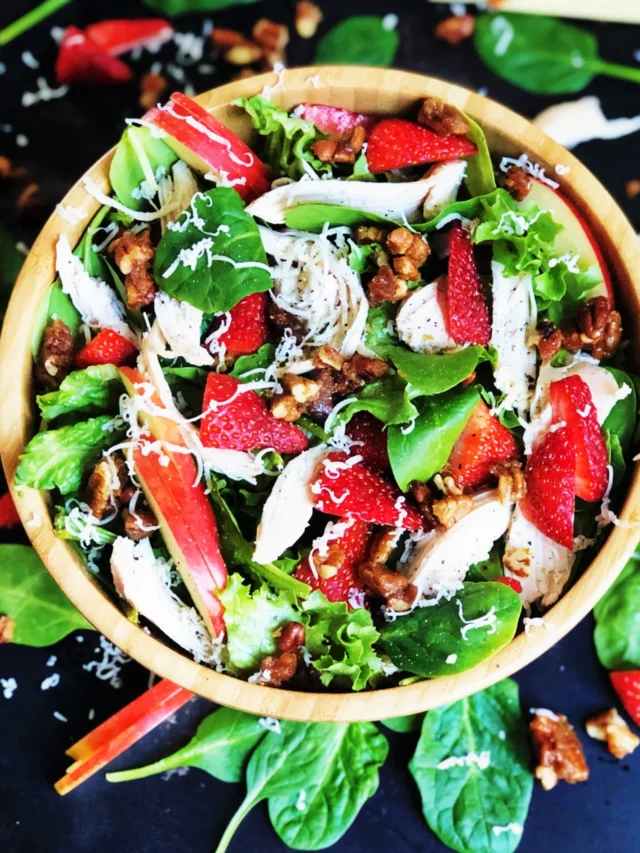 STRAWBERRY HARVEST SALAD RECIPE