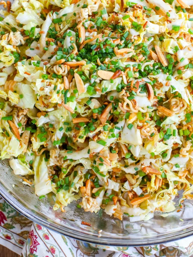 ASIAN RAMEN SALAD RECIPE