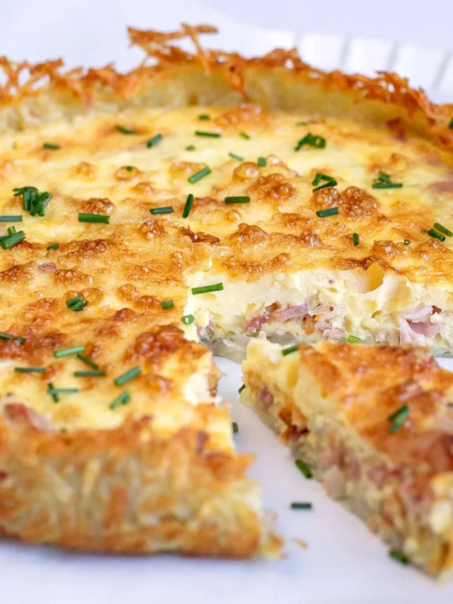 BACON AND CHEESE QUICHE RECIPE