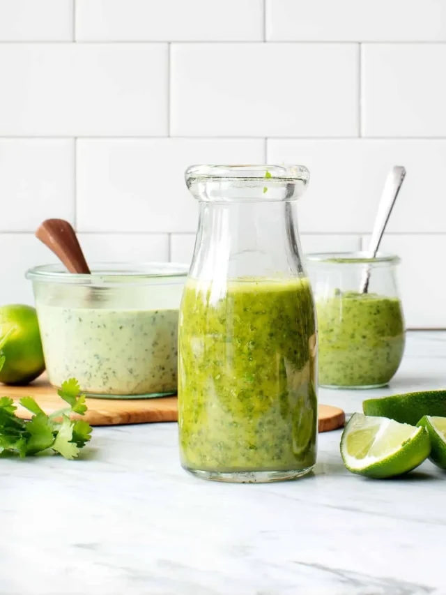 CILANTRO LIME DRESSING