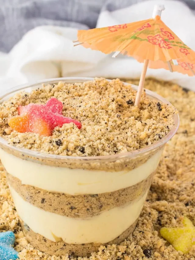 SAND PUDDING CUPS RECIPE