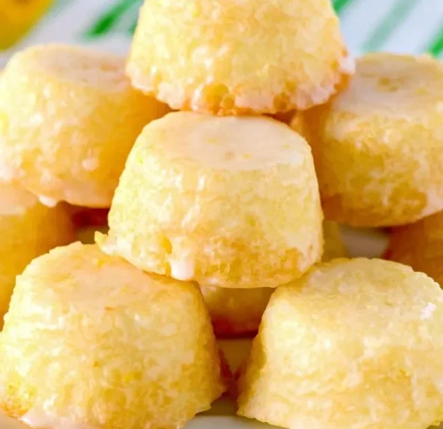 LEMON DROP MINI CAKES