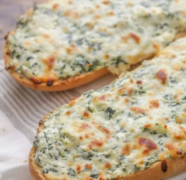 SPINACH ARTICHOKE BREAD RECIPE